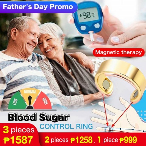 Magnetic therapy blood sugar control ring