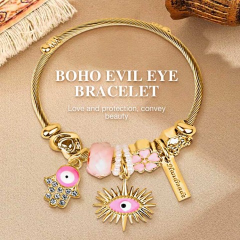 BOHO EVIL EYE BRACELET 