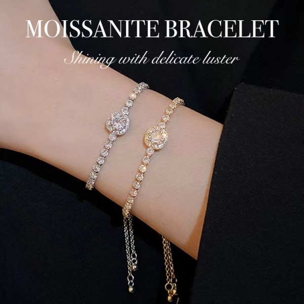 moissanite bracelet..