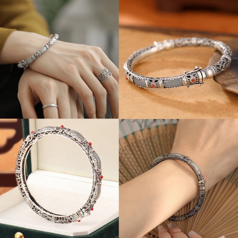 Butterfly Wu Shi brand hollow bracelet