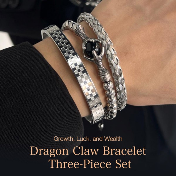 Dragon Claw Bracelet Three-Piece Set