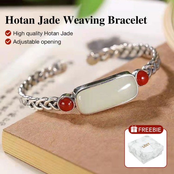 Hotan Jade Weaving Bracelet