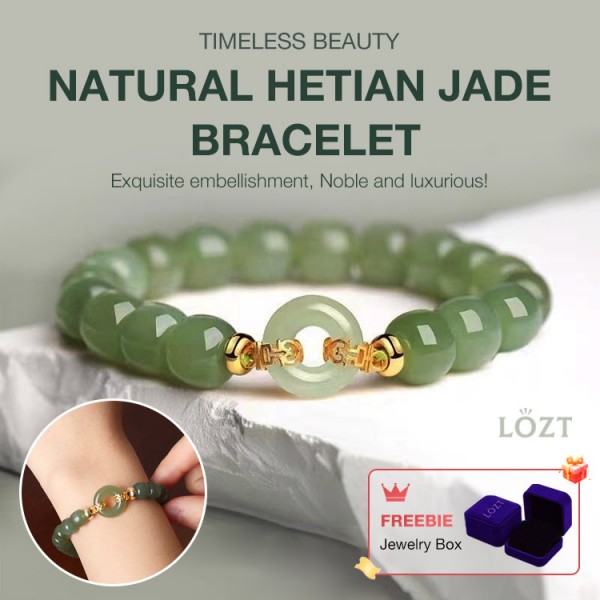 Natural Hetian Jade Bracelet