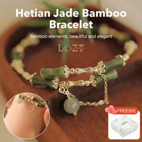 Hetian Jade Bamboo Bracelet