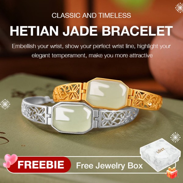 Hetian jade bracelet