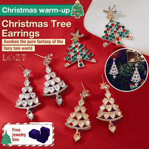 Christmas Tree Earrings