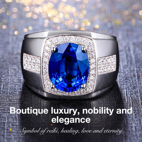 Blue Gemstone Ring