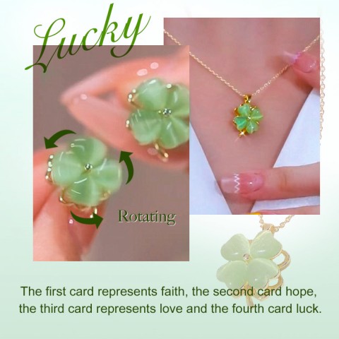 Four-leaf clover jewelry