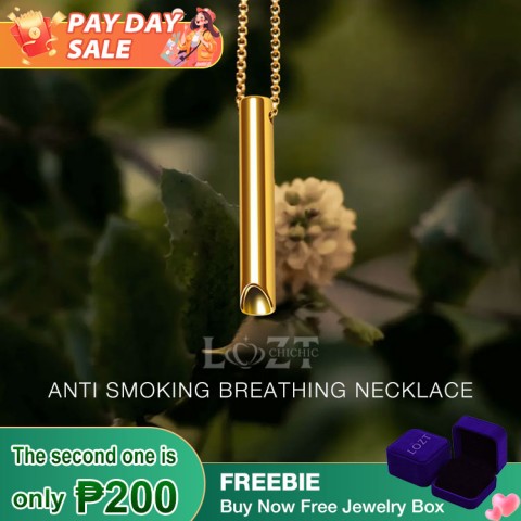 Anti Smoking Breathing Necklace