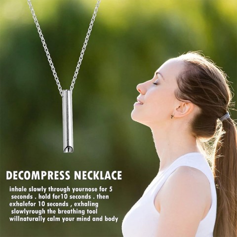 Anti Smoking Breathing Necklace