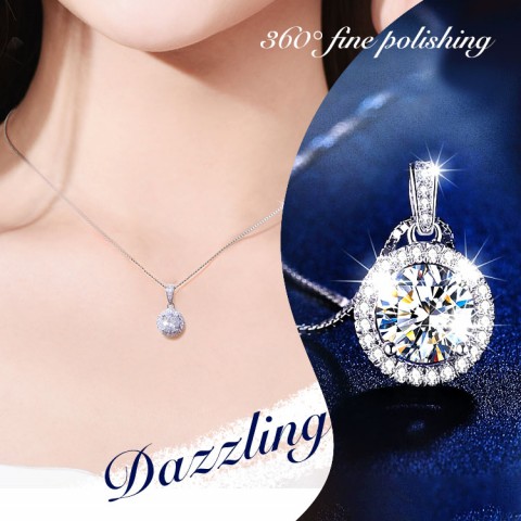 Moissanite Jewelry Set-Best gift