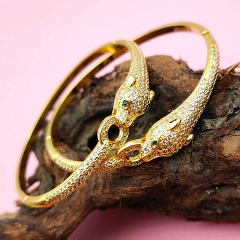 Zircon Leopard Head Jewelry Set