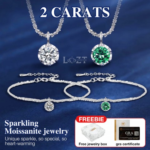 Sparkling Moissanite jewelry