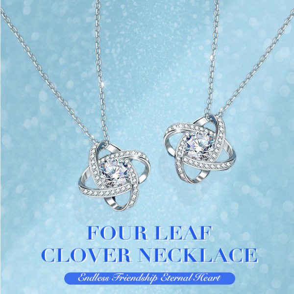 Four Leaf Clover Necklace Endless Friend..