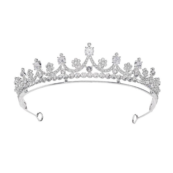 The same style as the star bride zircon crown headdress