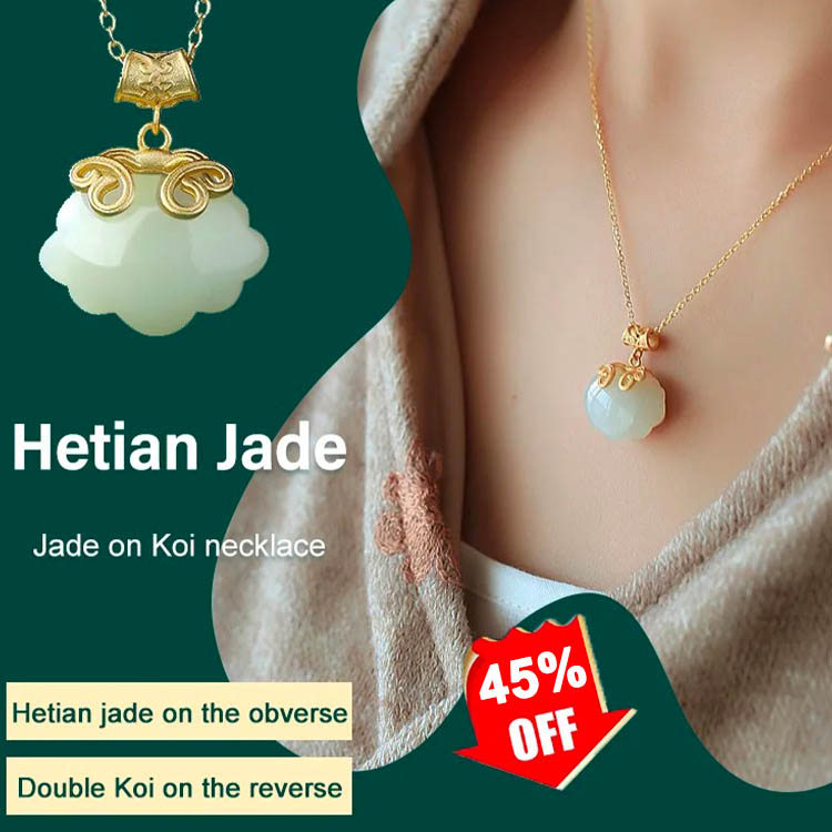 399pesos for the second one - Jade on Koi Necklace-bring the happiness/lucky/wealth/health